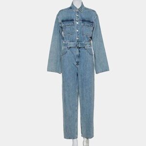 Agolde denim jumpsuit XS